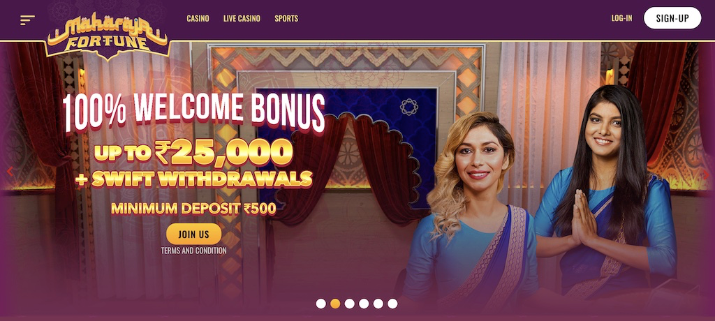 Maharaja Fortune Welcome Bonus