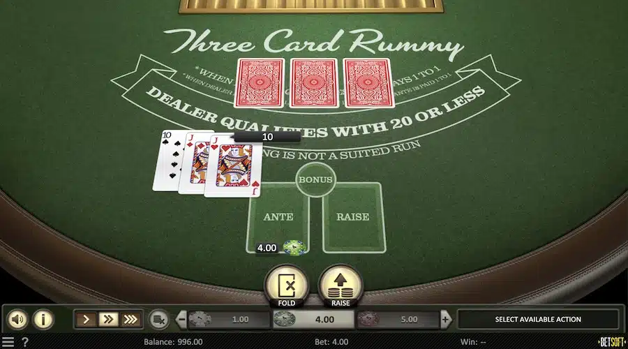 Three Card Rummy Online